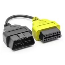 YELLOW 16pin ADAPTER - FIAT ALFA CHRYSLER CITROEN JEEP LANCIA PEUGEOT RAM
