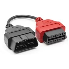 RED 16pin ADAPTER - FIAT ALFA CHRYSLER CITROEN JEEP LANCIA PEUGEOT RAM