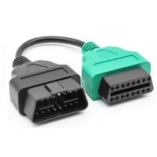 GREEN 16pin ADAPTER - FIAT ALFA CHRYSLER CITROEN JEEP LANCIA PEUGEOT RAM