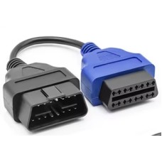 BLUE 16pin ADAPTER - FIAT ALFA CHRYSLER CITROEN JEEP LANCIA PEUGEOT RAM