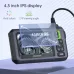 ENDOSKOOP 4.3" - FullHD - 10m x 8mm - 2 KAAMERAT - IP67 INDUSTRIAL ENDOSCOPE